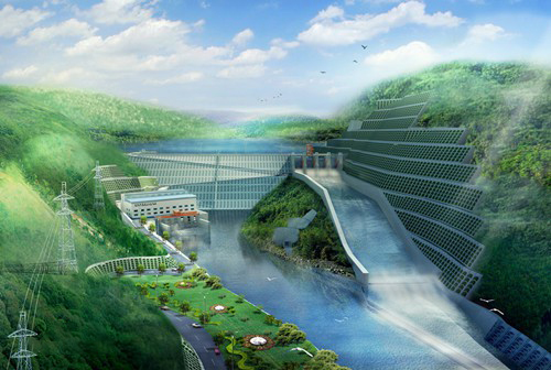 秀英老挝南塔河1号水电站项目